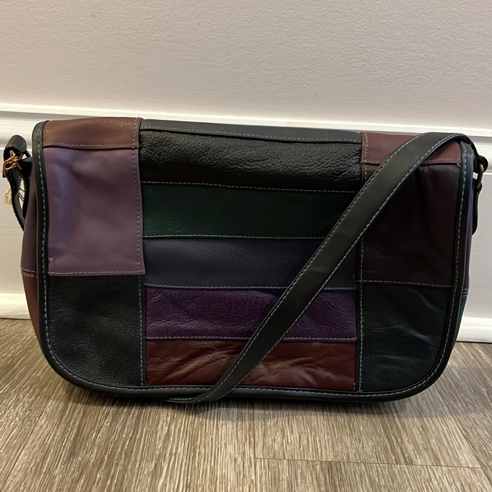 B.H. Smith Patchwork Leather Bag - image 2